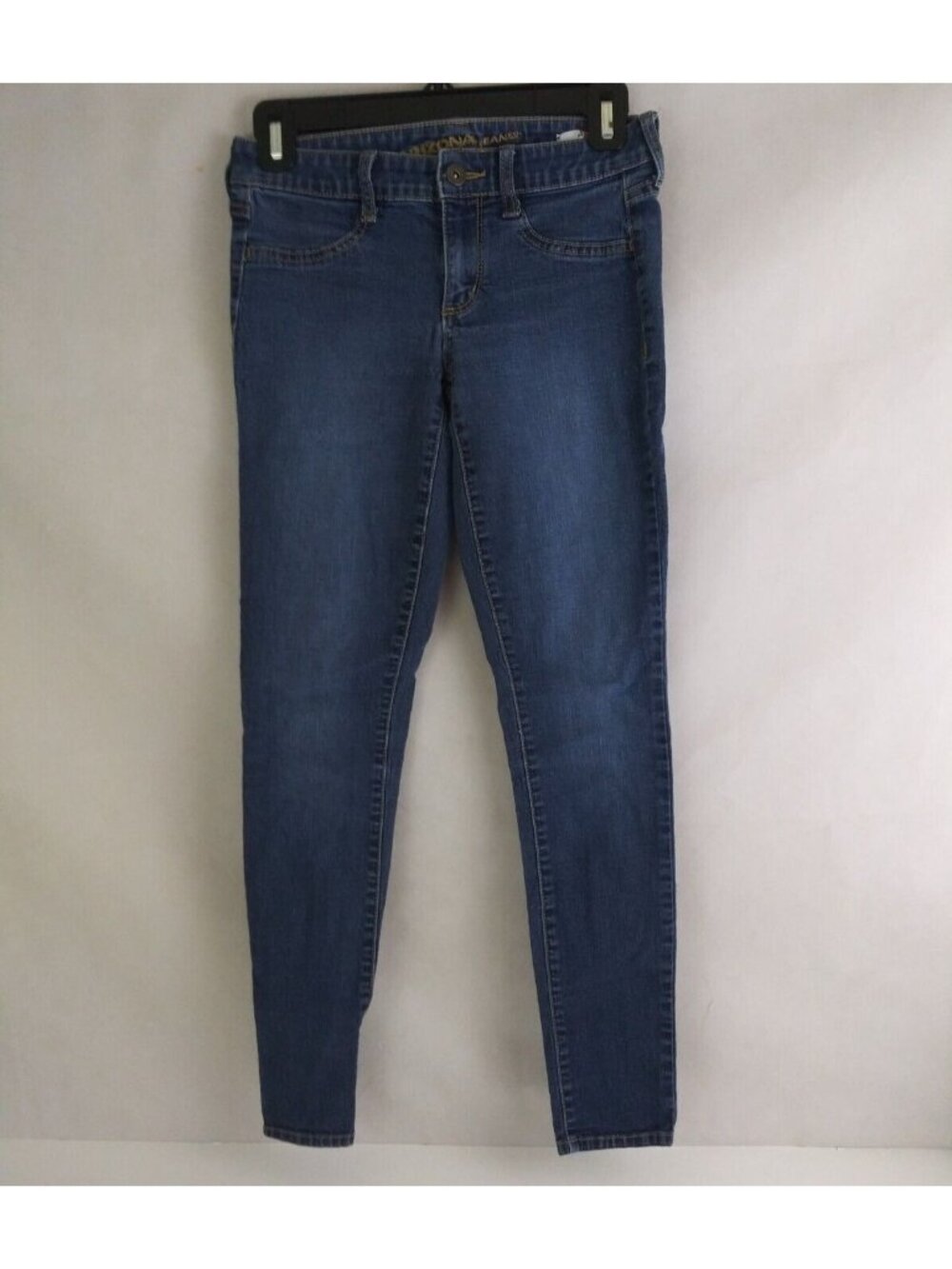 Arizona Jean Co. Super Skinny Distressed Women's Ultra Low Rise Jeans Size 1